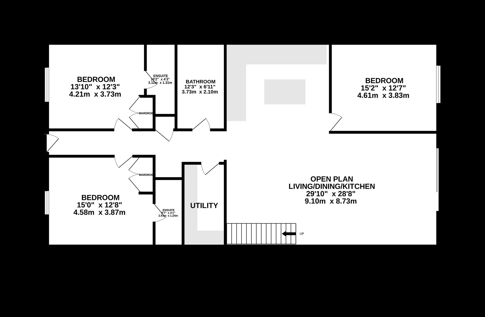 9, The Fallows, Hazeldene Lane, North Chailey floorplan