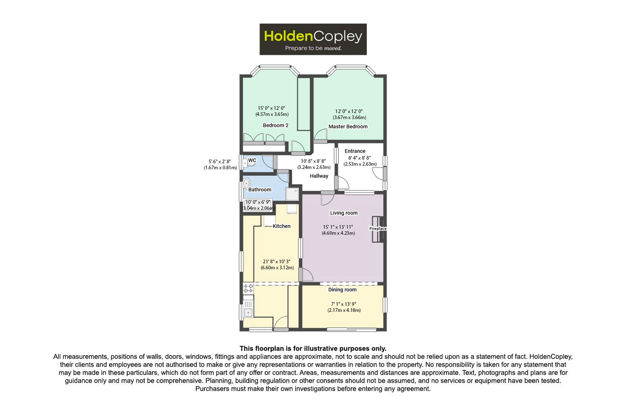 22 Grange View Road, Nottingham floorplan