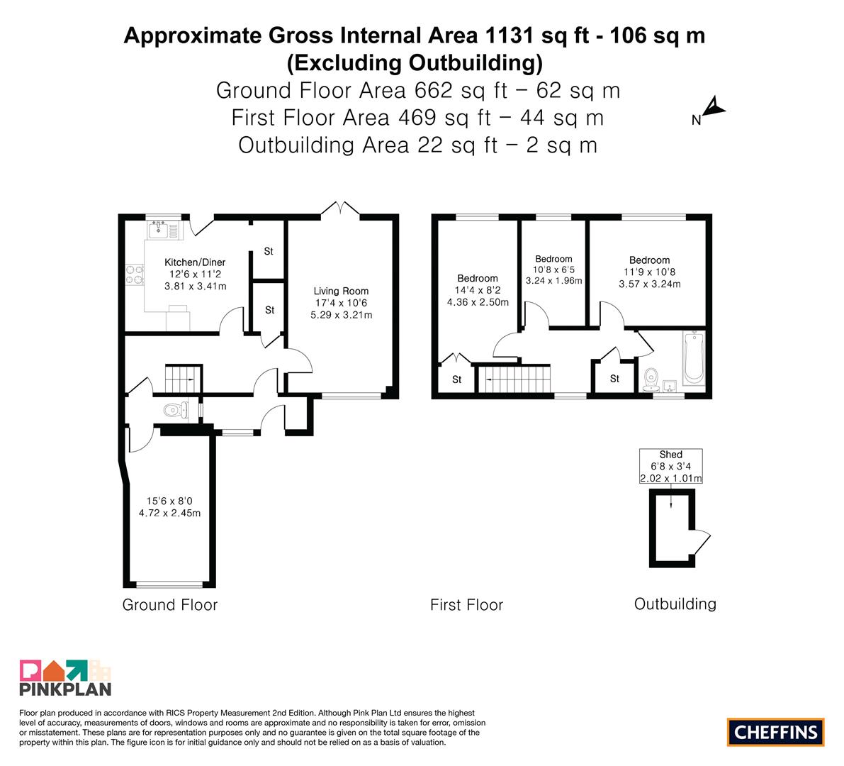 28, Rosefinch Close, Haverhill floorplan