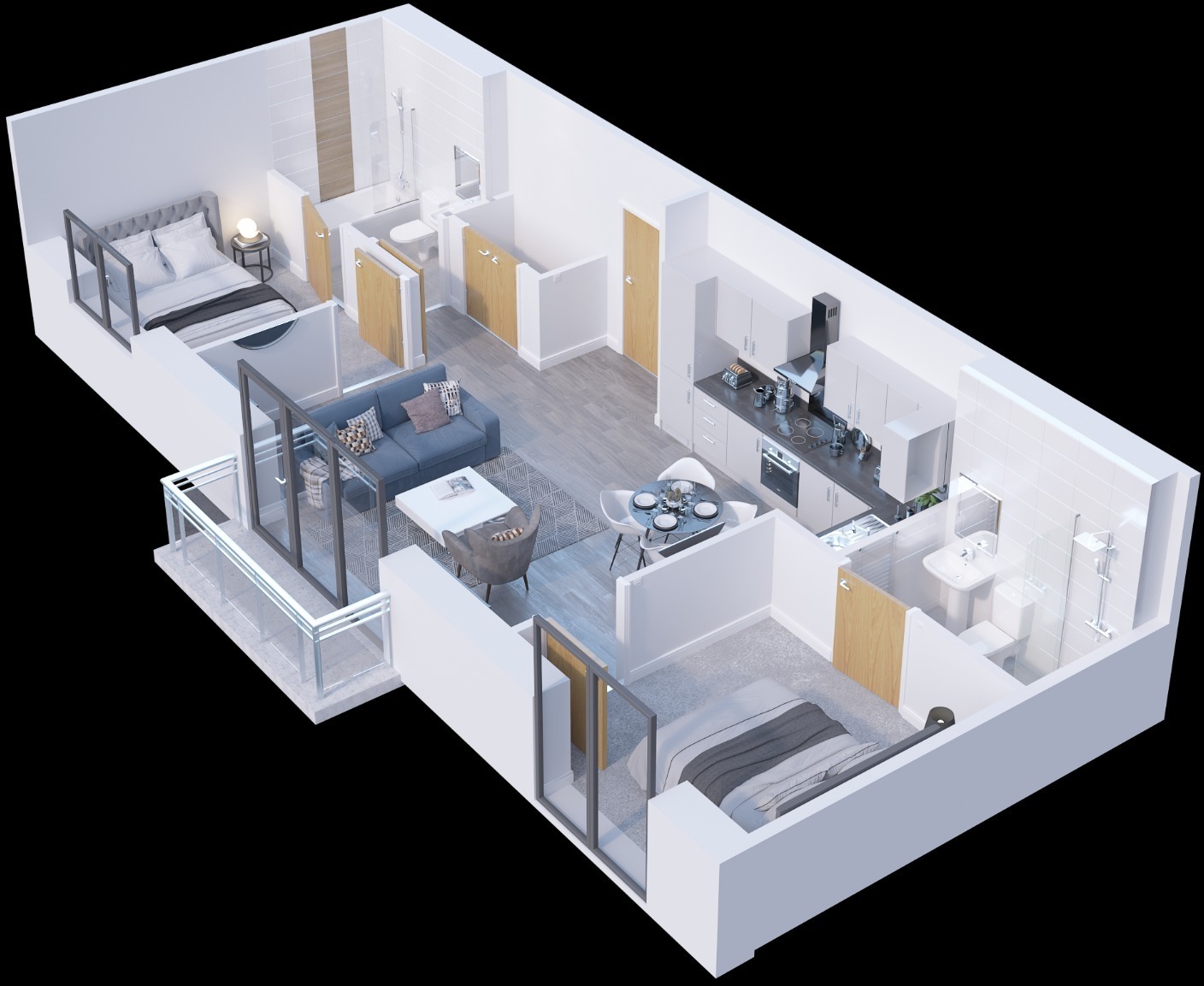 1, Gorse Road, Luton floorplan
