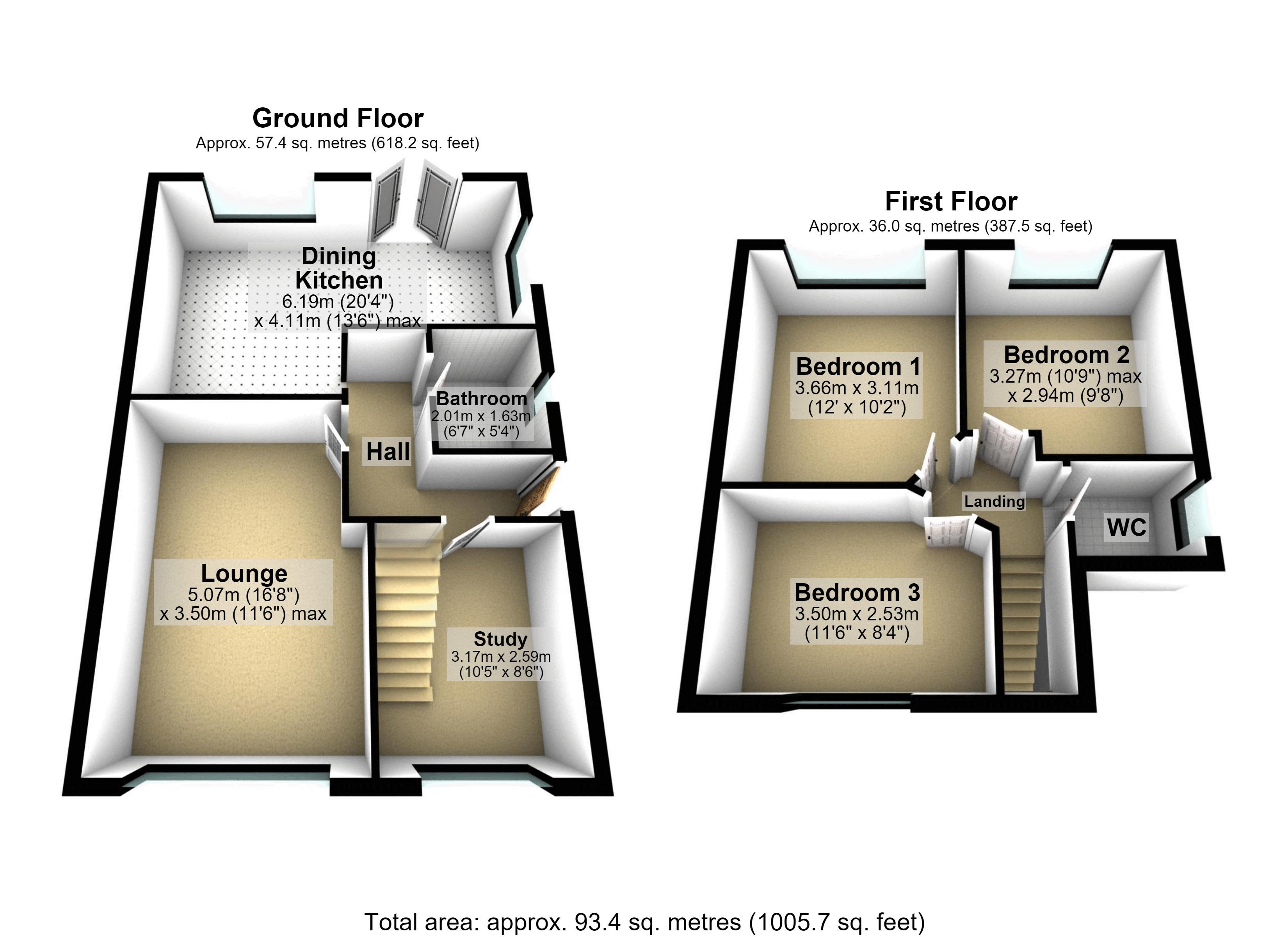 30, Haugh Lane, Rochdale floorplan