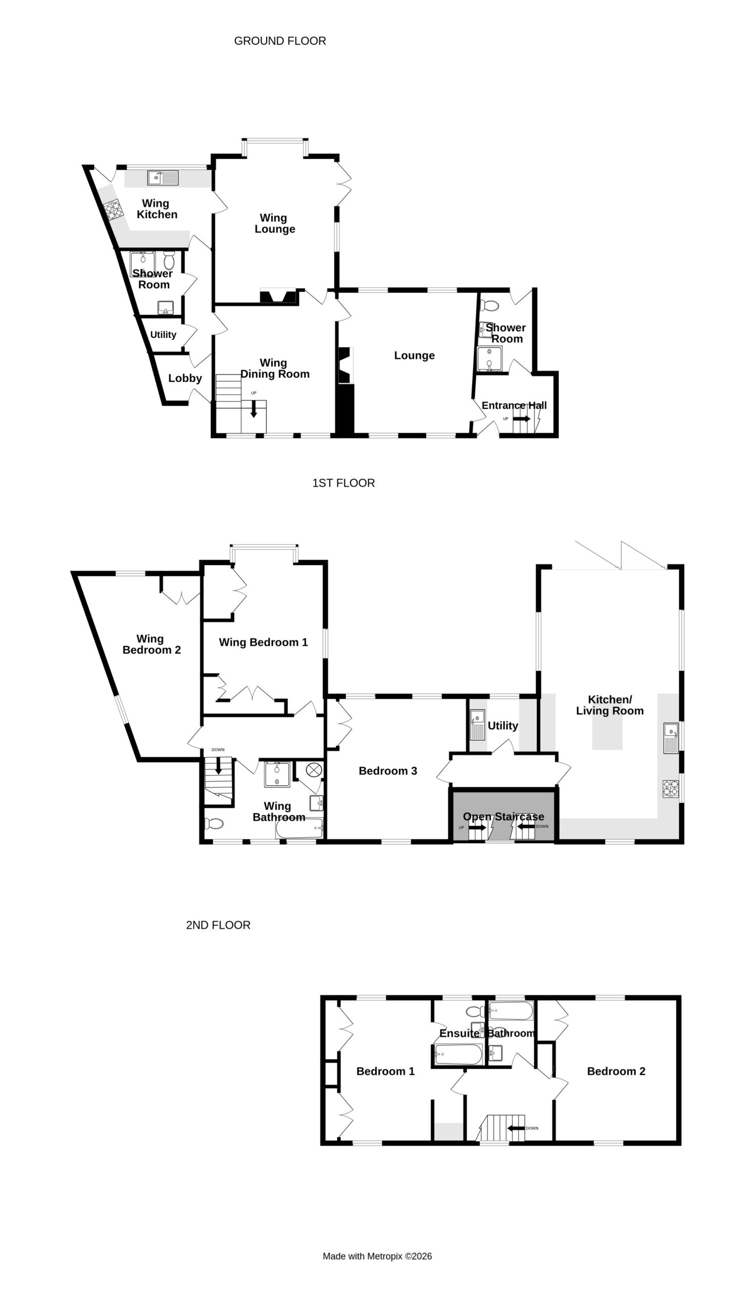 Vaux Douit, Le Foulon, St Andrew's floorplan