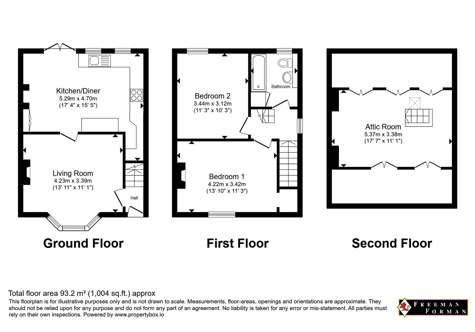 4, Armitage Place, Hawkhurst floorplan