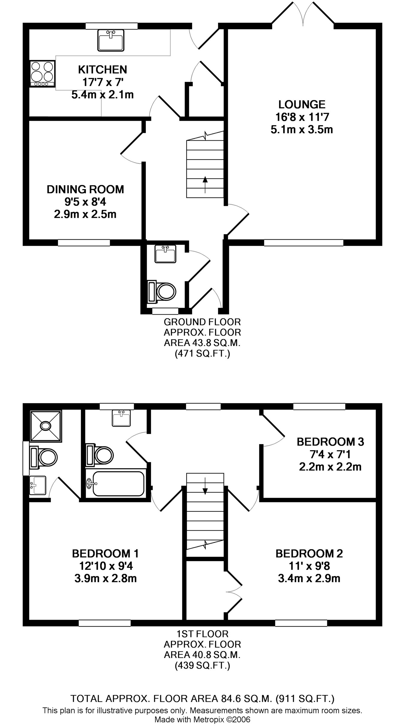 3 Bedrooms Semi-detached house for sale in Oceana Crescent, Beggarwood, Basingstoke RG22