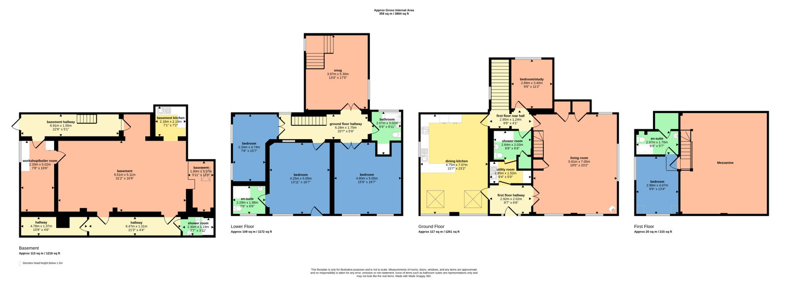 Holme Oak, Manor Gardens, Brampton floorplan