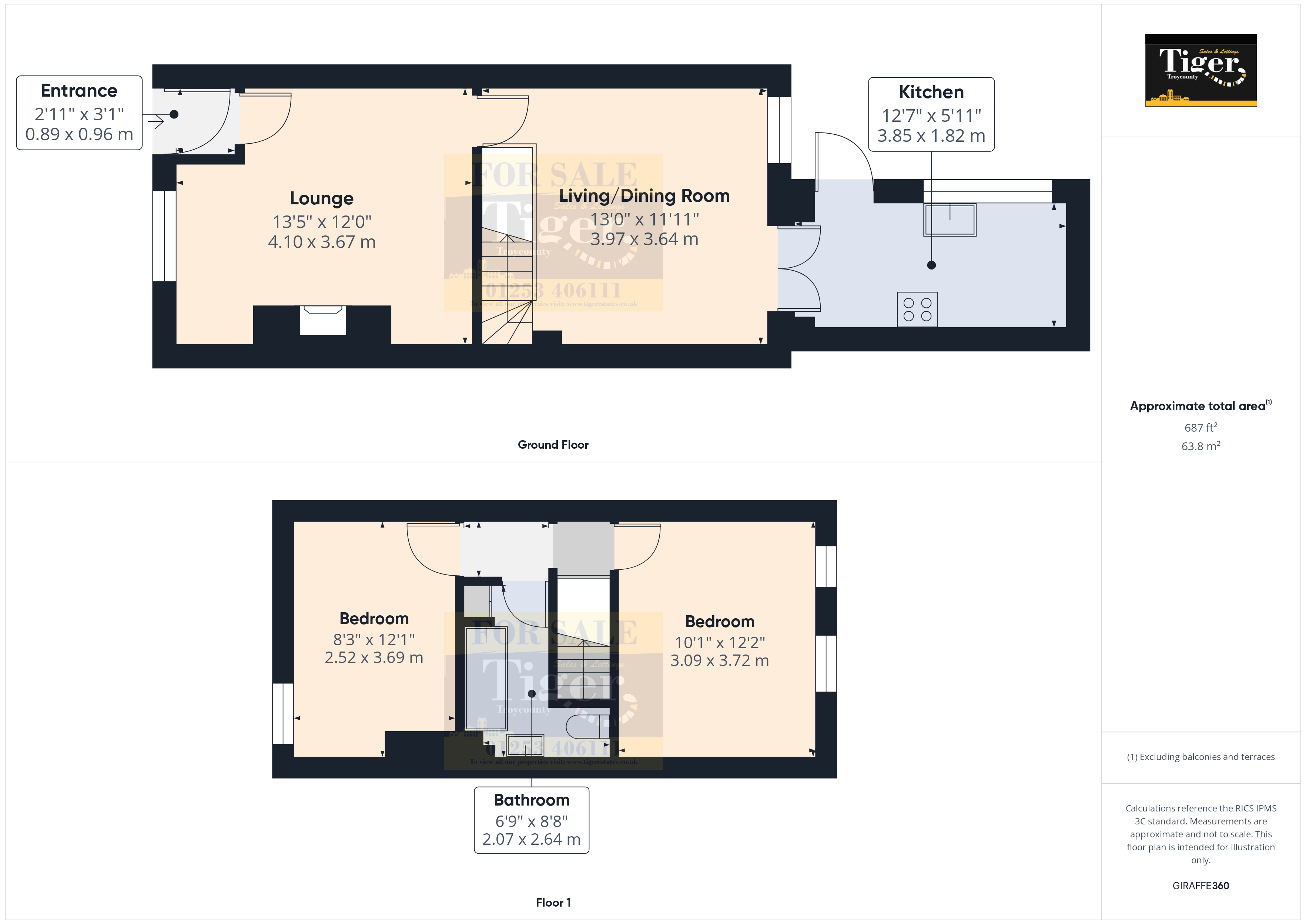 52, Harrison Street, Blackpool floorplan