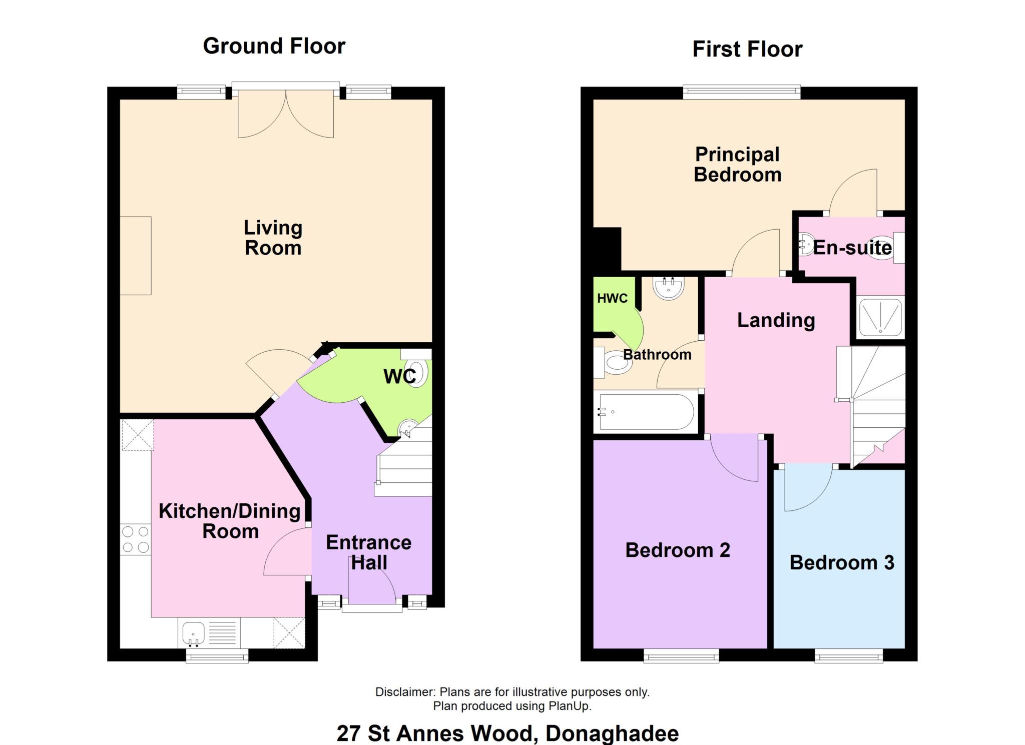 27, St Annes Wood, Donaghadee floorplan