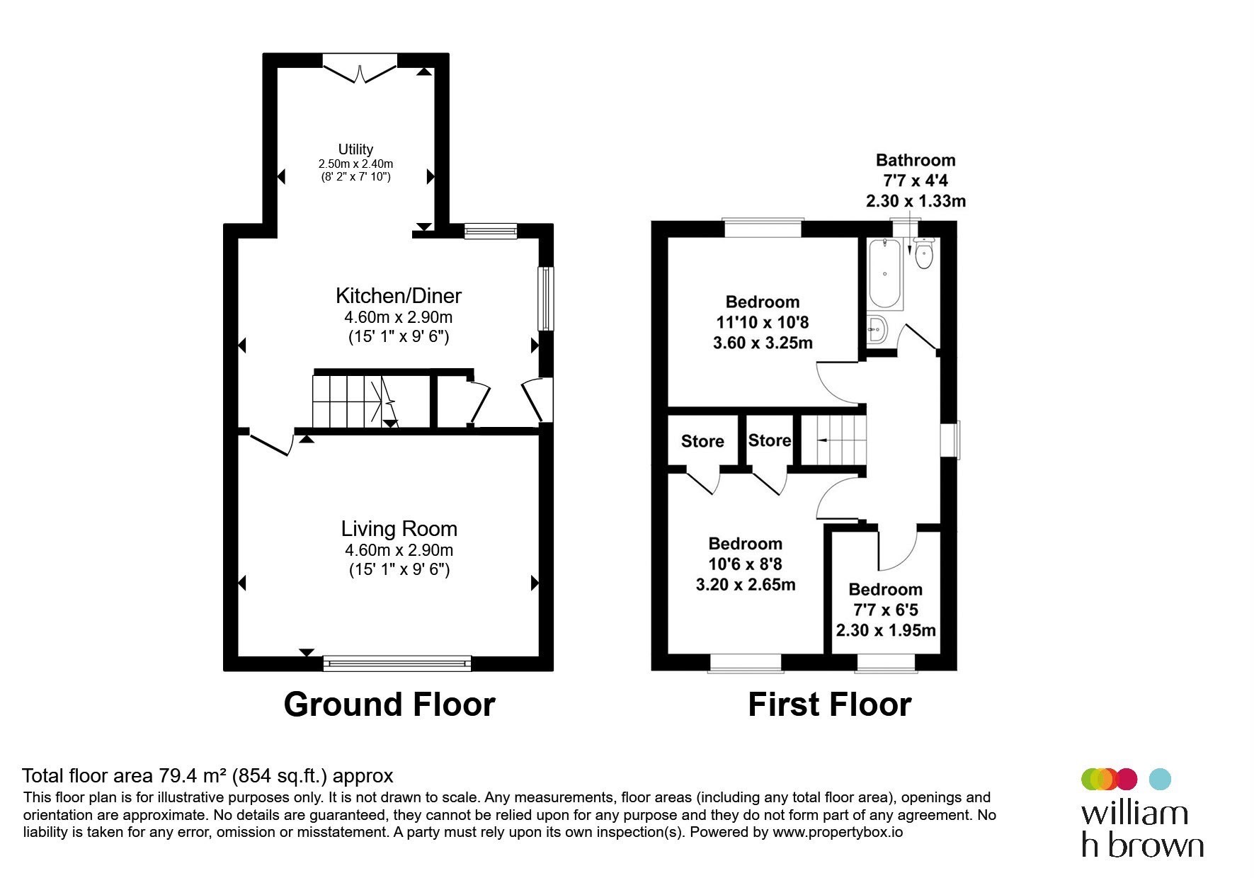 Langham Road, Wellingborough floorplan