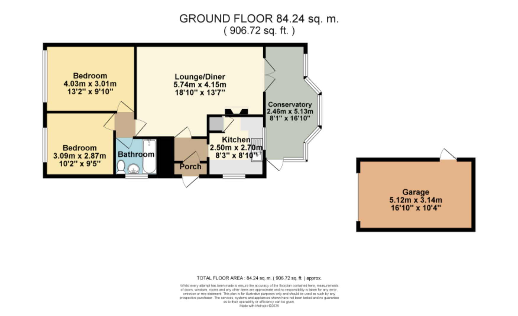 Victoria Road, Folkestone floorplan