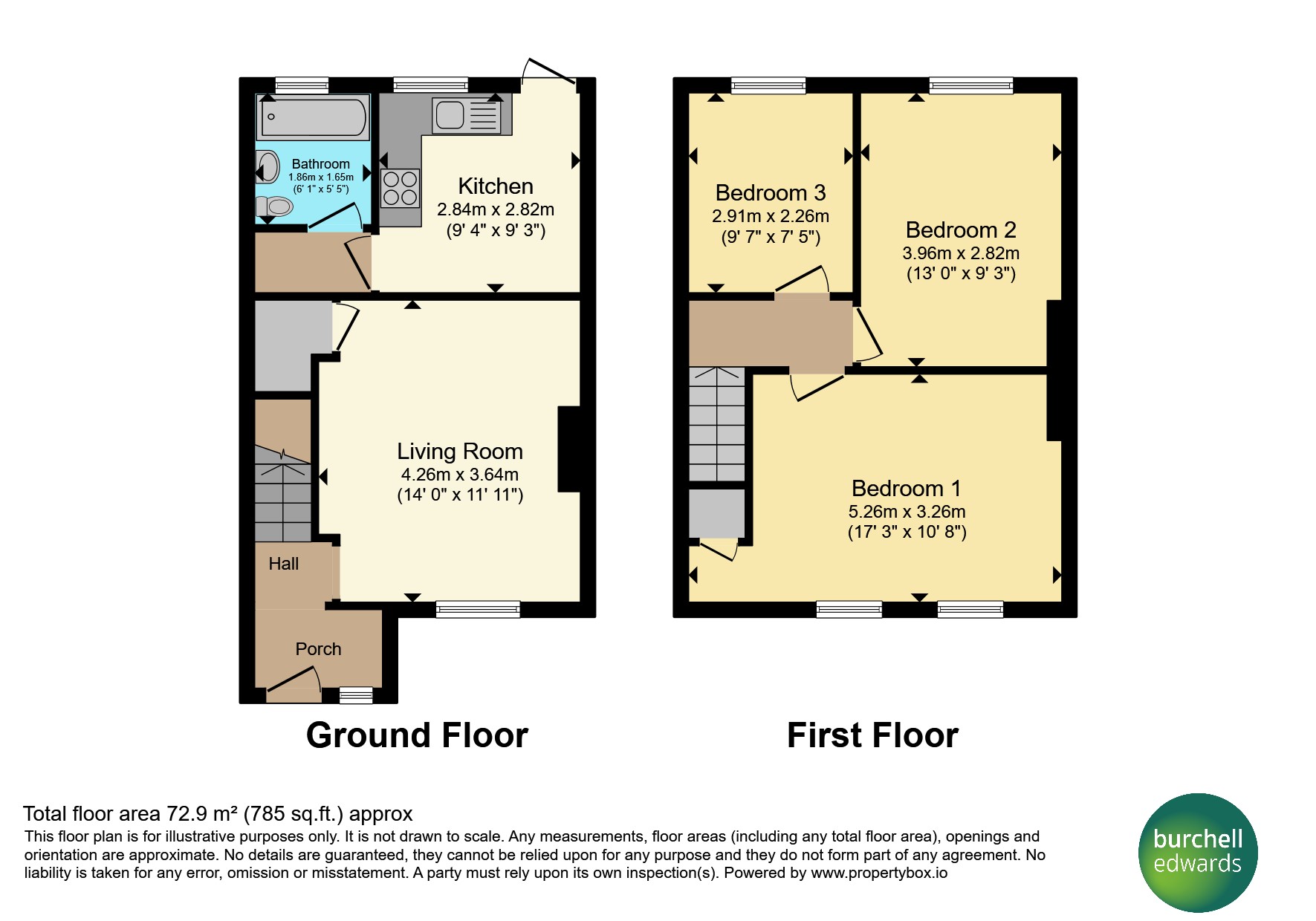 31, Wellfield Road, Birmingham floorplan