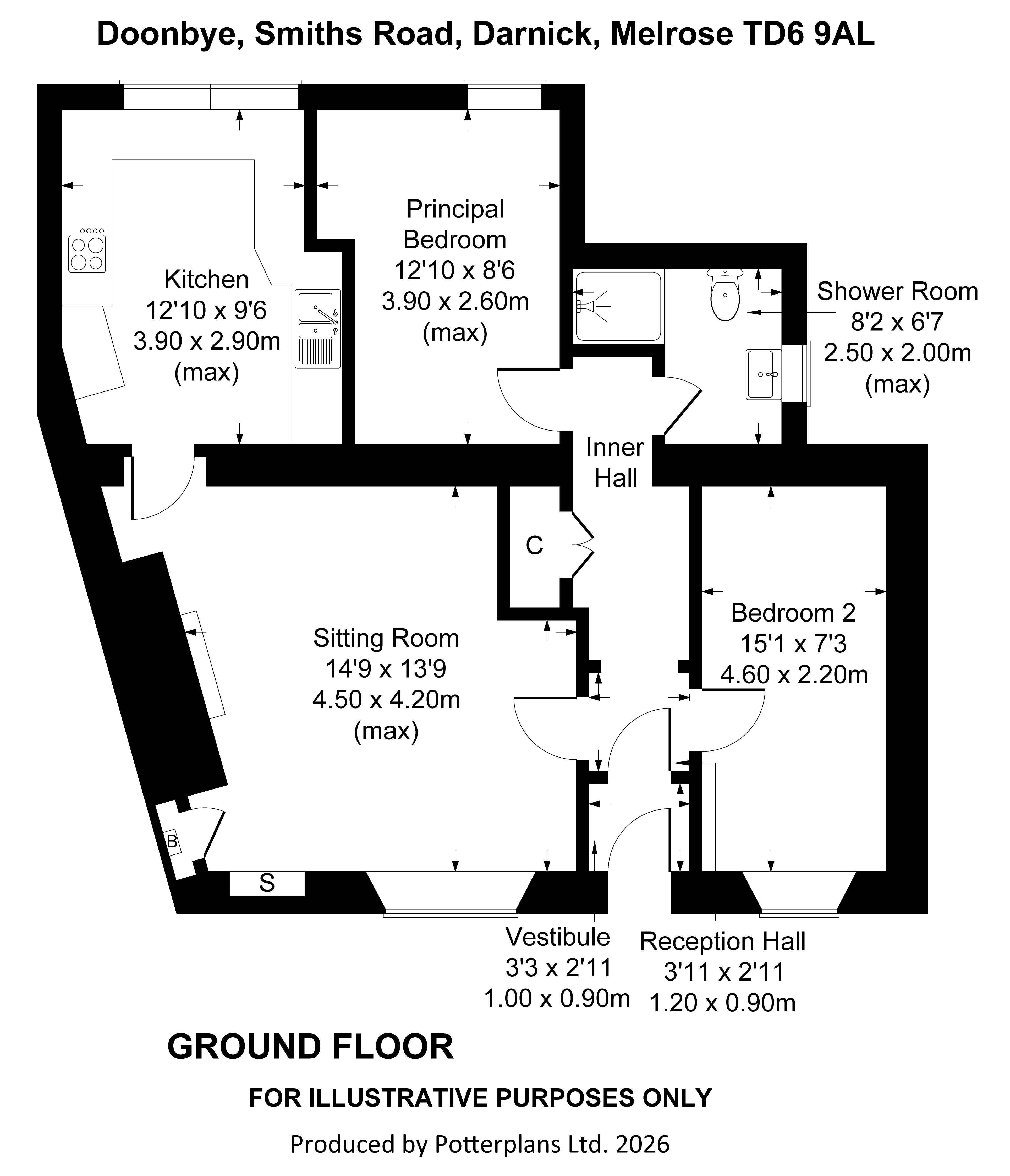 Doonbye,, Smiths Road, Melrose floorplan