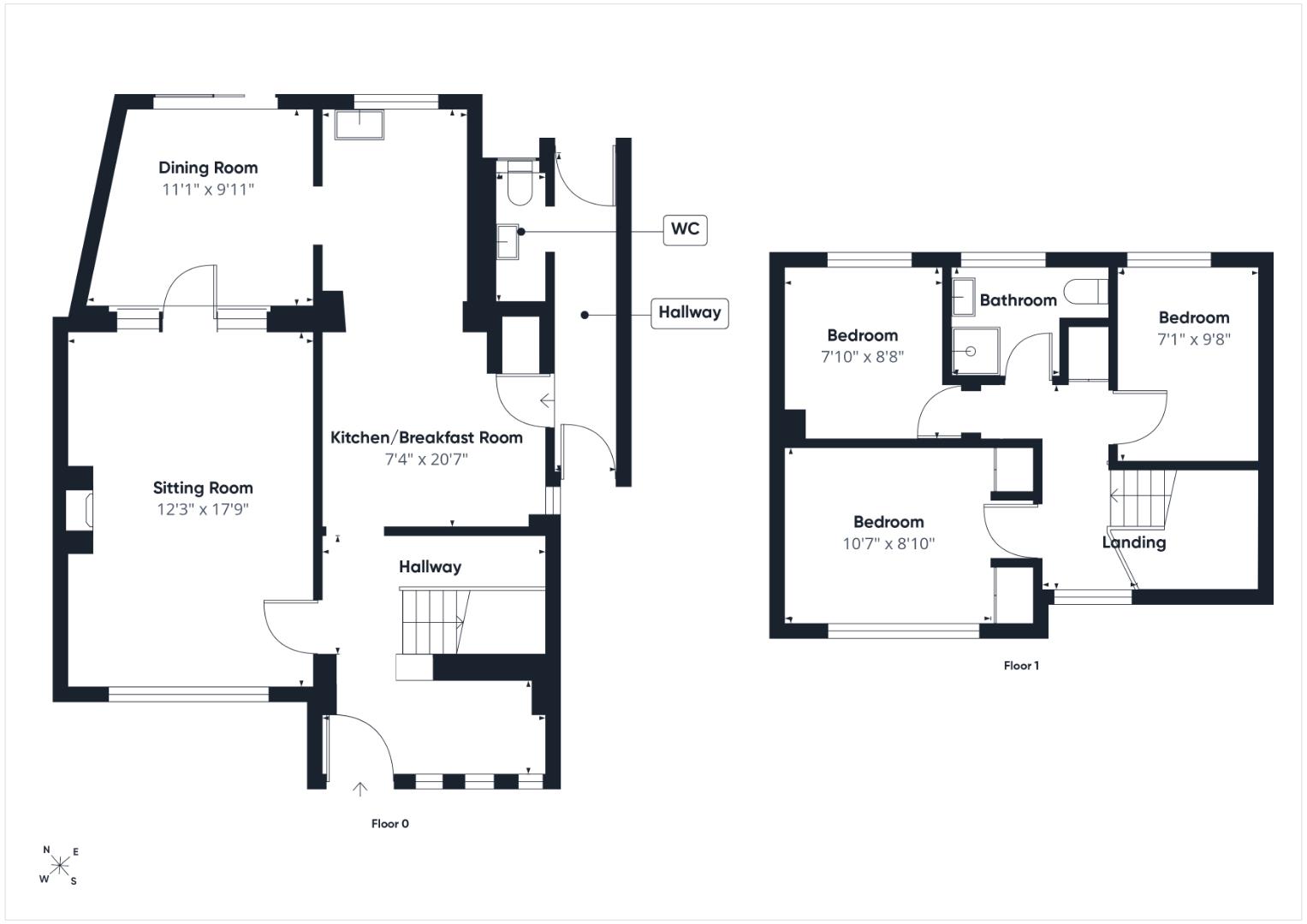 Plain Road, Ashford floorplan
