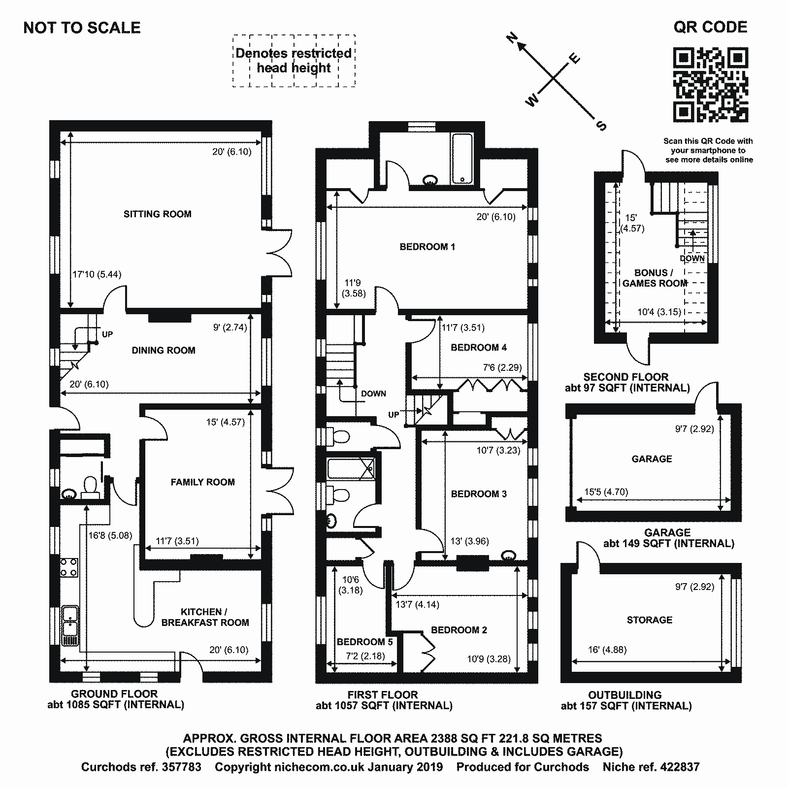 5 Bedrooms Detached house for sale in Ashley Drive, Walton-On-Thames KT12