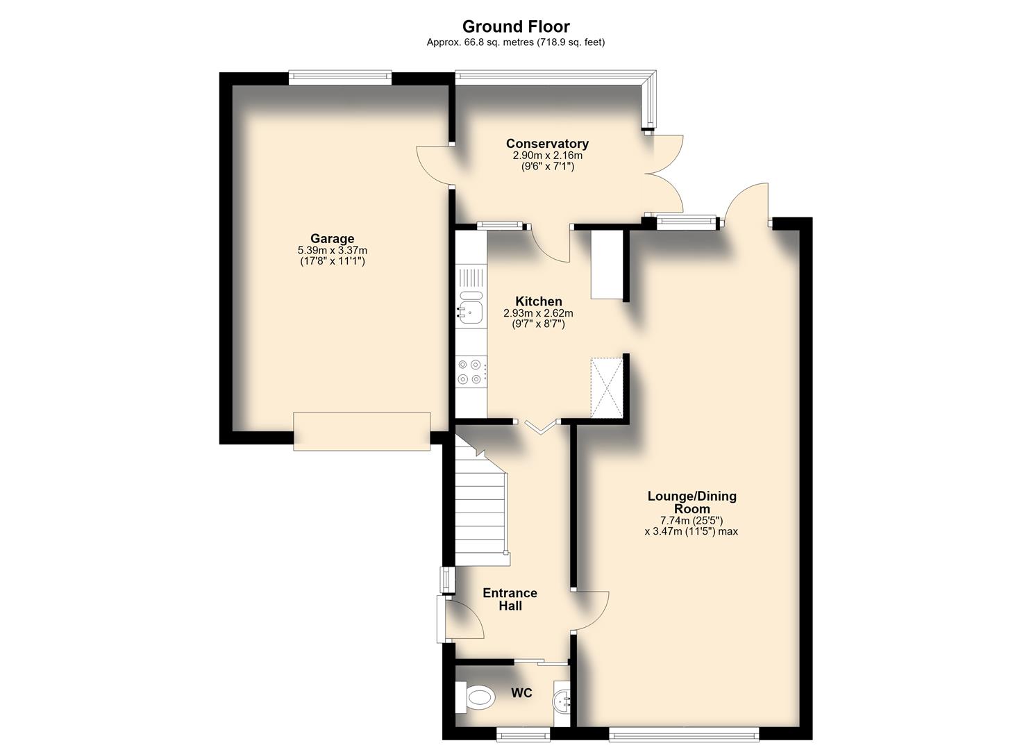 74, Lake View Drive, Holly Park floorplan