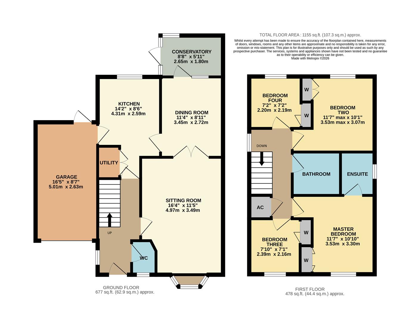 41, Sheppard Close, Chippenham floorplan
