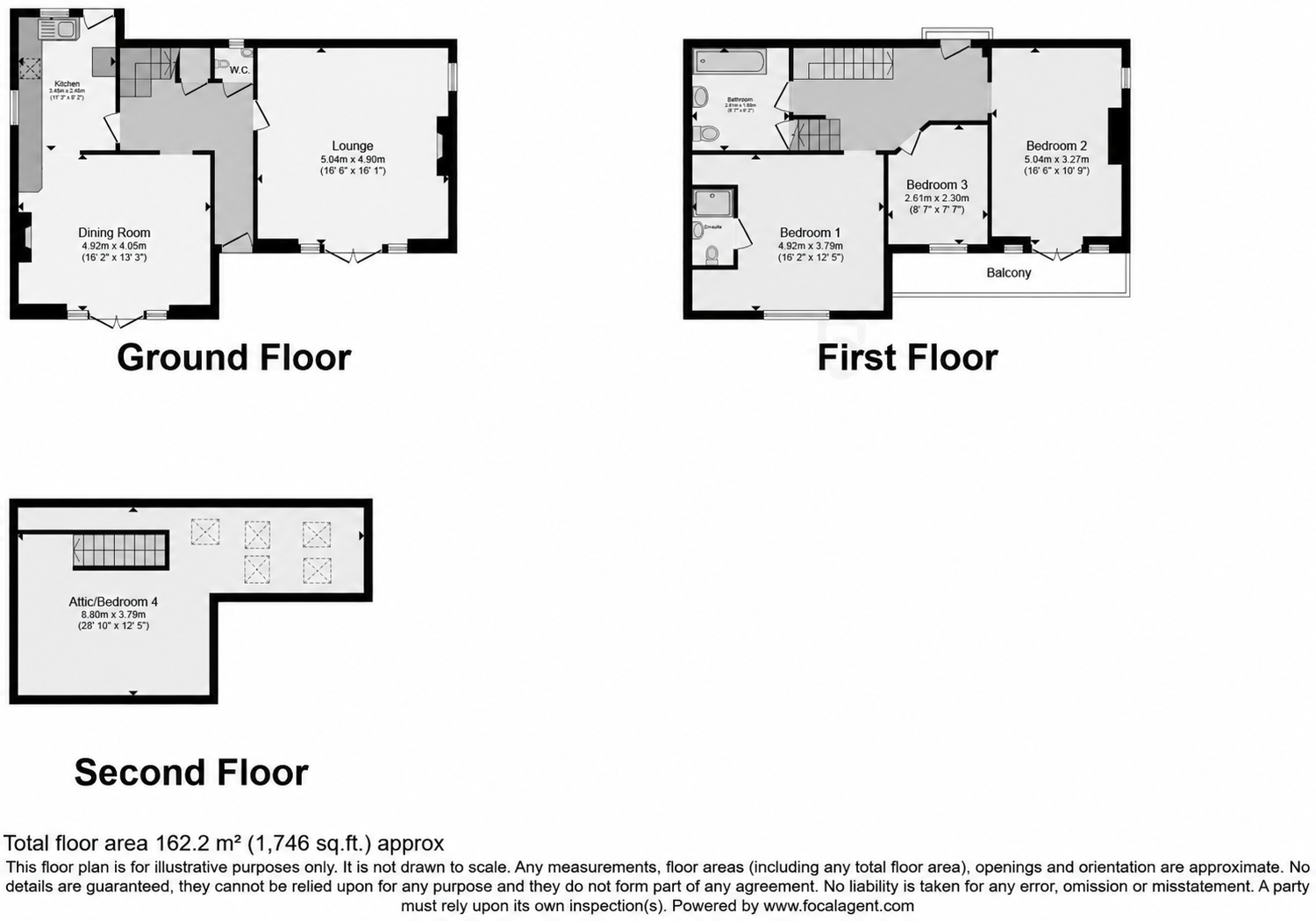 Exeter Road, Dawlish floorplan