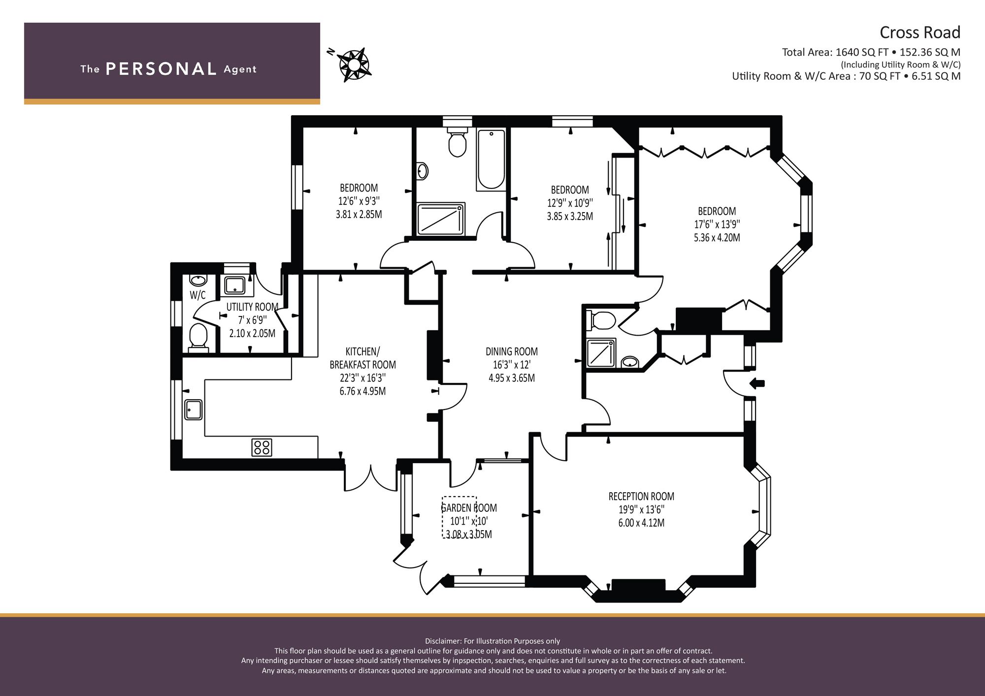 15 Cross Road, Tadworth floorplan