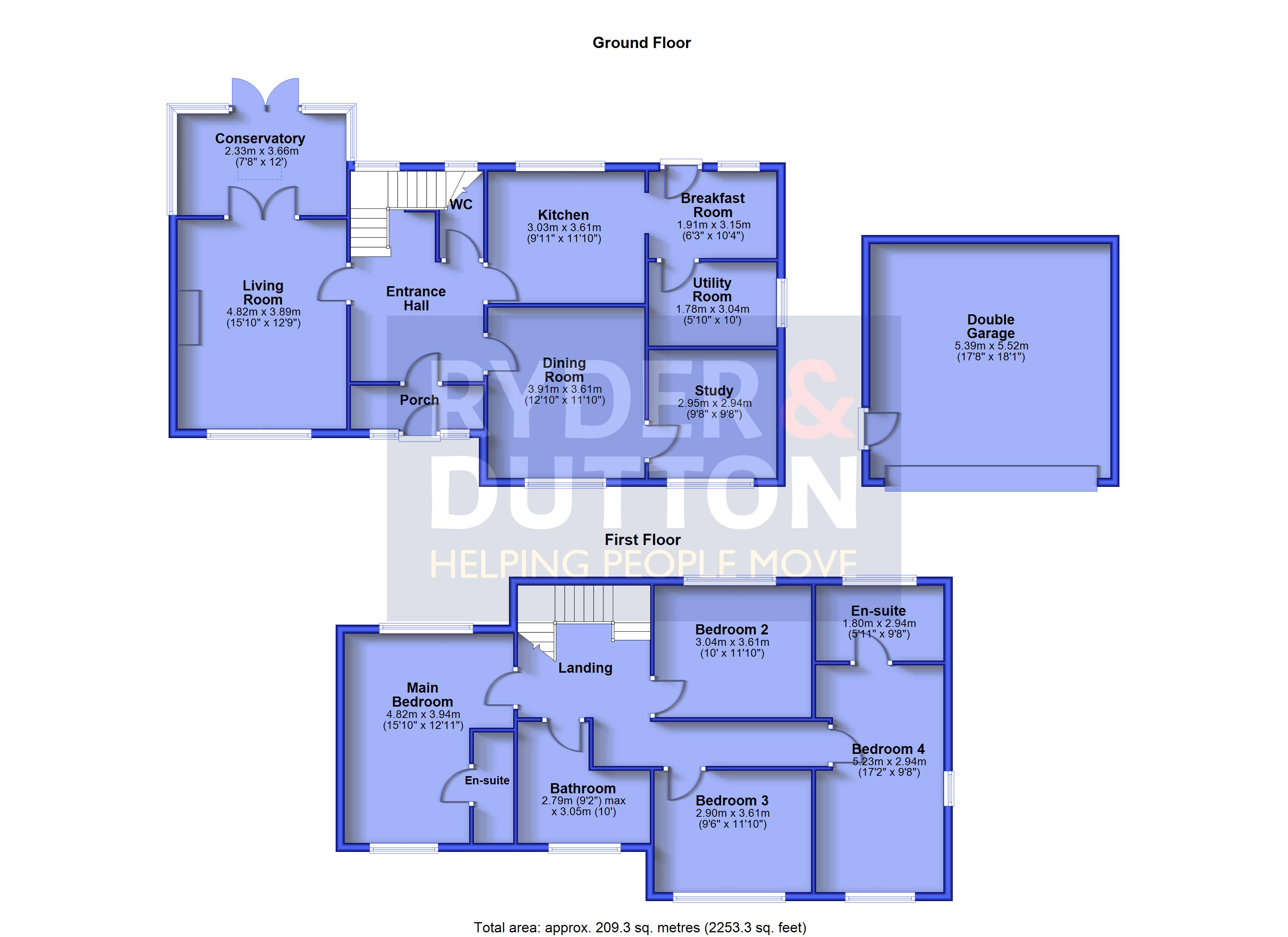 23, Lane Ings, Huddersfield floorplan