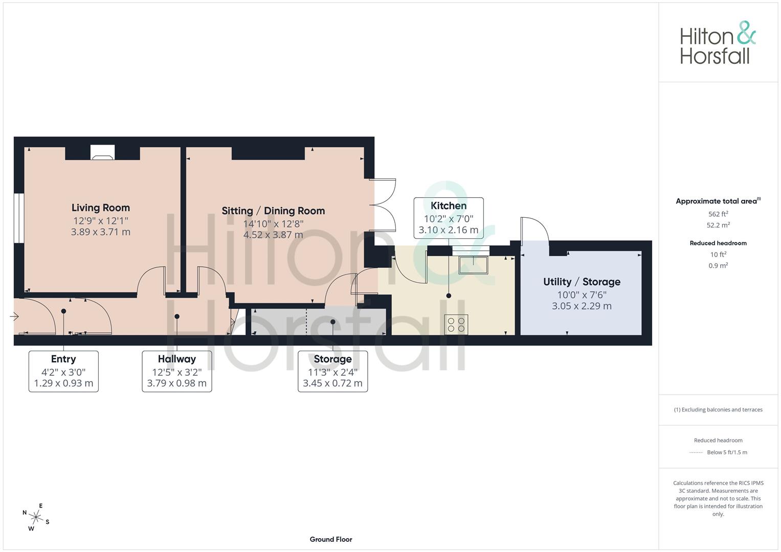 10, Park View Terrace, Salterforth floorplan