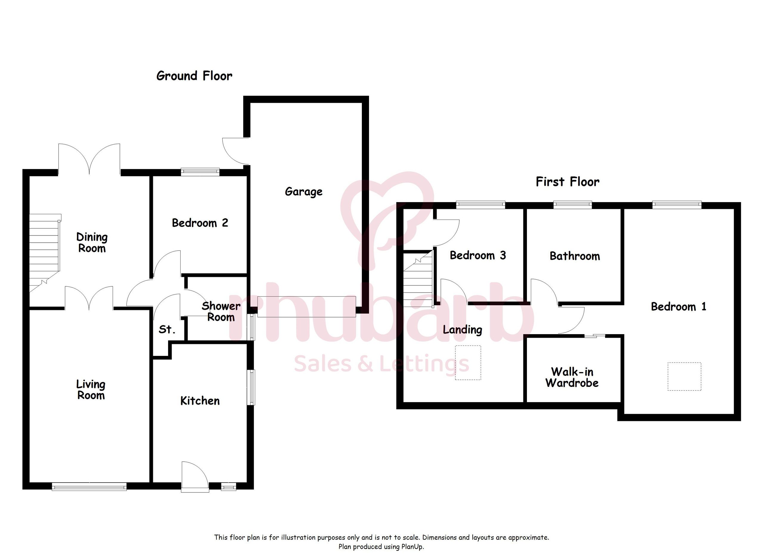 6 West Close, Normanton floorplan