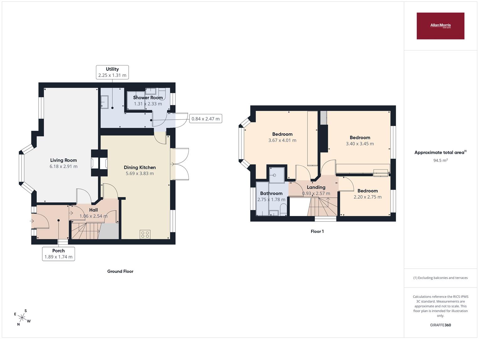 196, Pickersleigh Road, Malvern floorplan