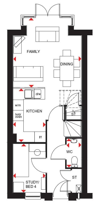 4 Bedrooms End terrace house for sale in 