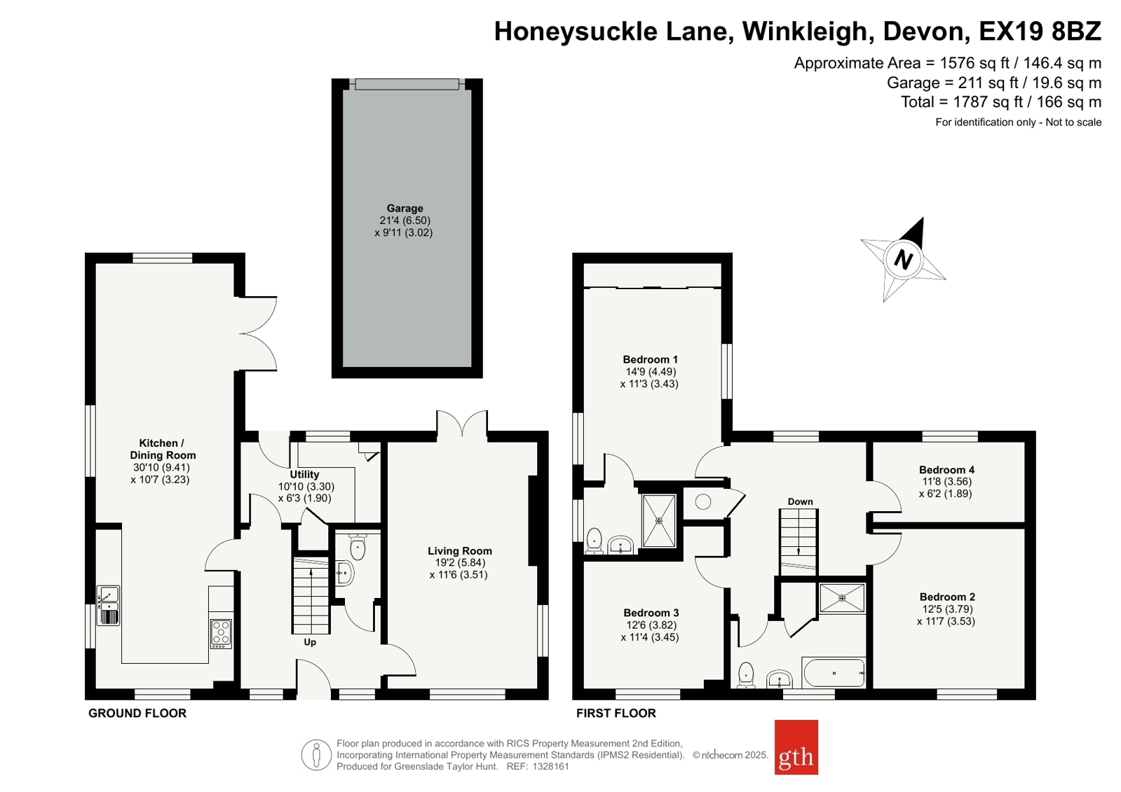 8, Honeysuckle Lane, Devon floorplan