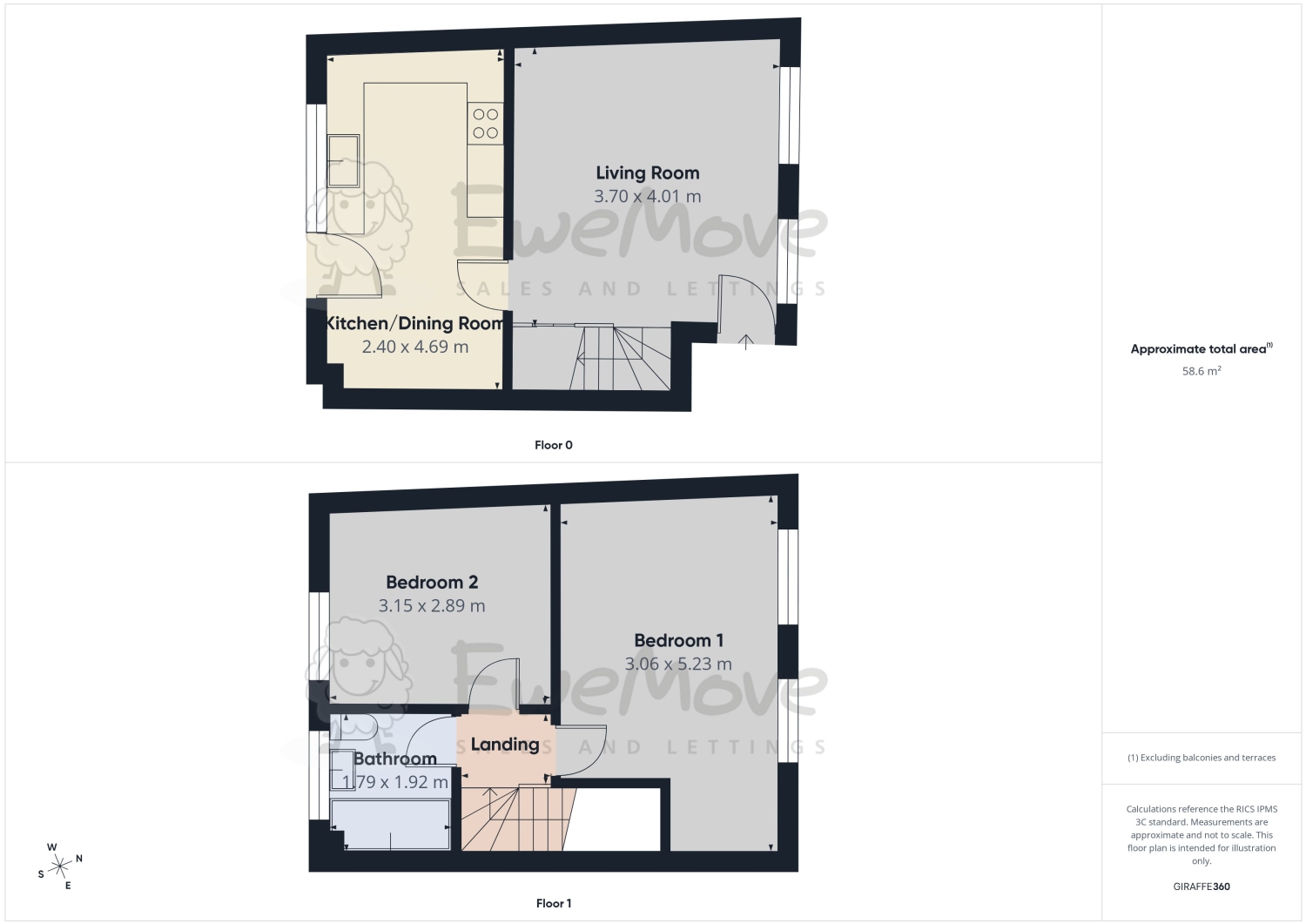 6b, East Street, Martock floorplan