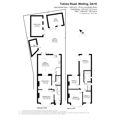 1, Totnes Road, Kent floorplan