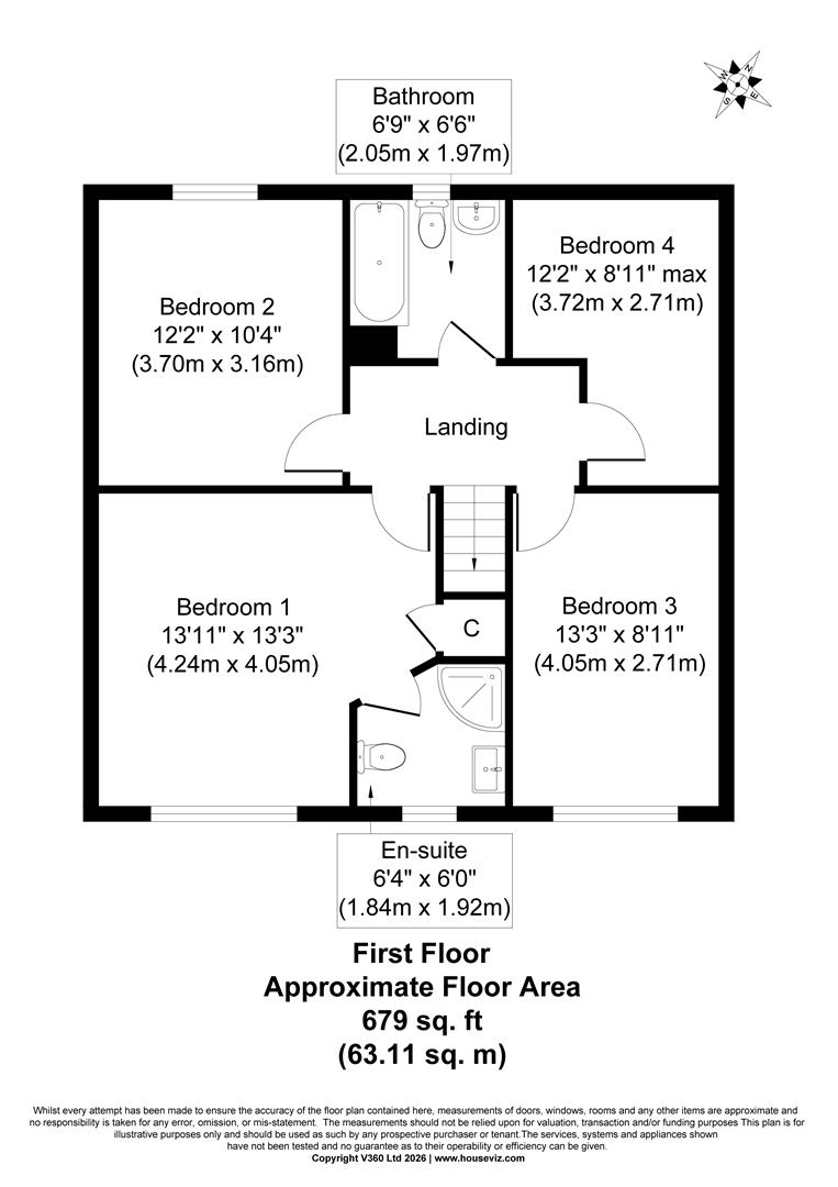 28, Park Avenue, Selby floorplan