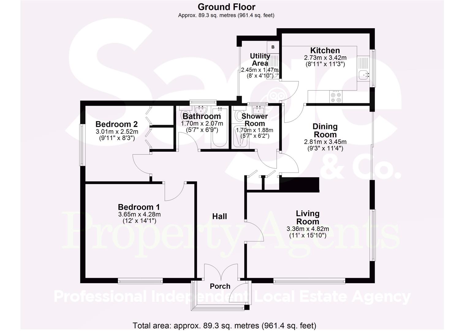 29, Hillcrest, New Inn Pontypool floorplan