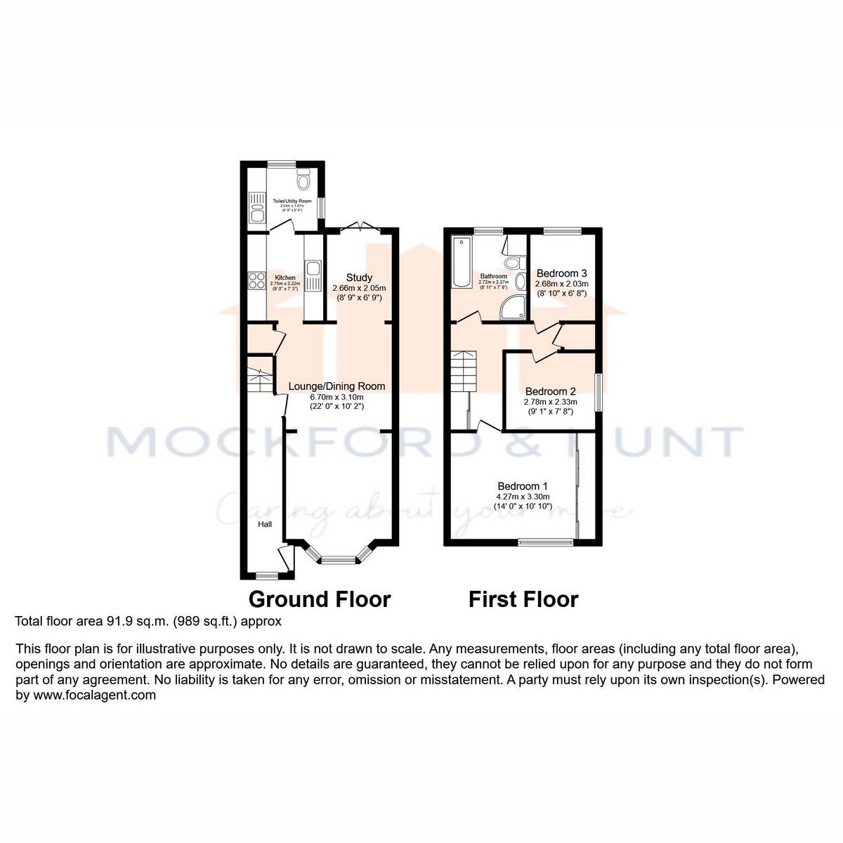 100, Osborne Road, Ashford floorplan