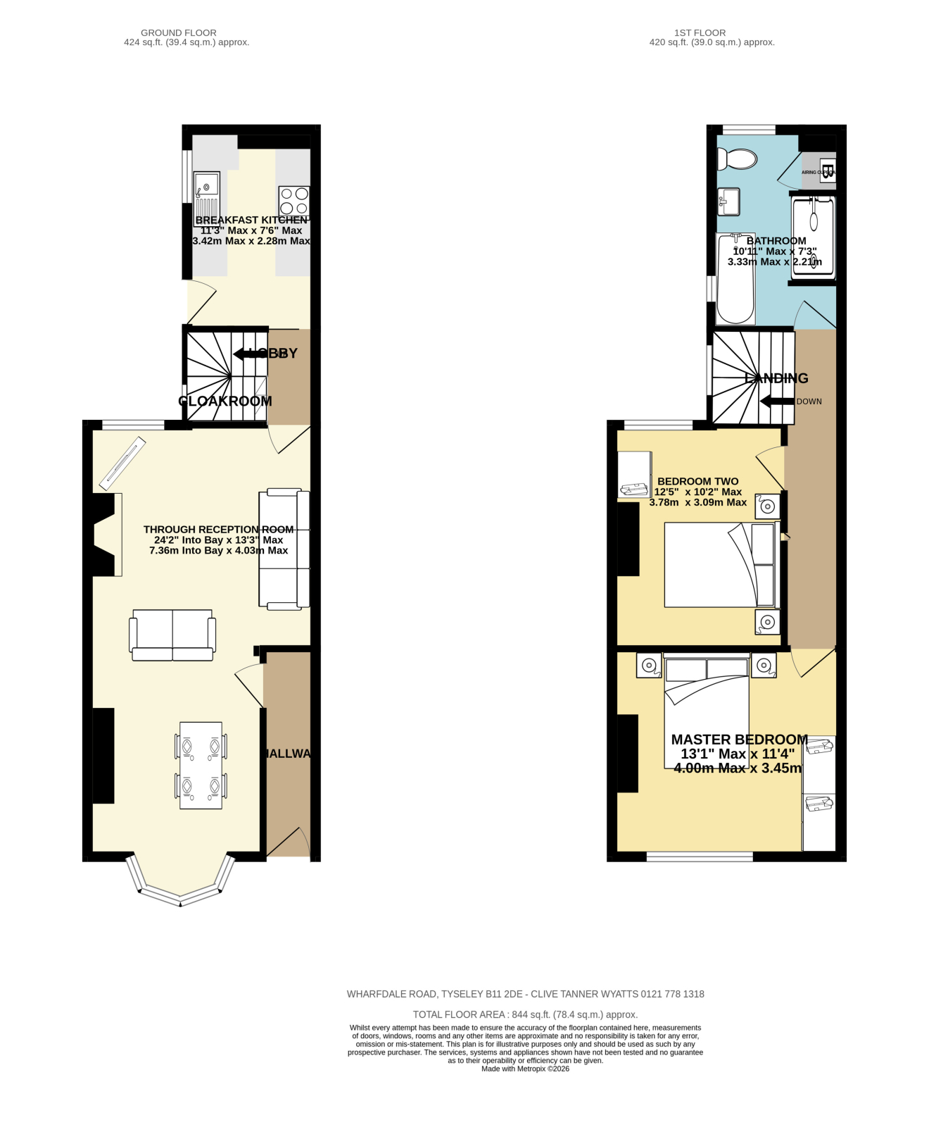 Tyseley, Birmingham floorplan