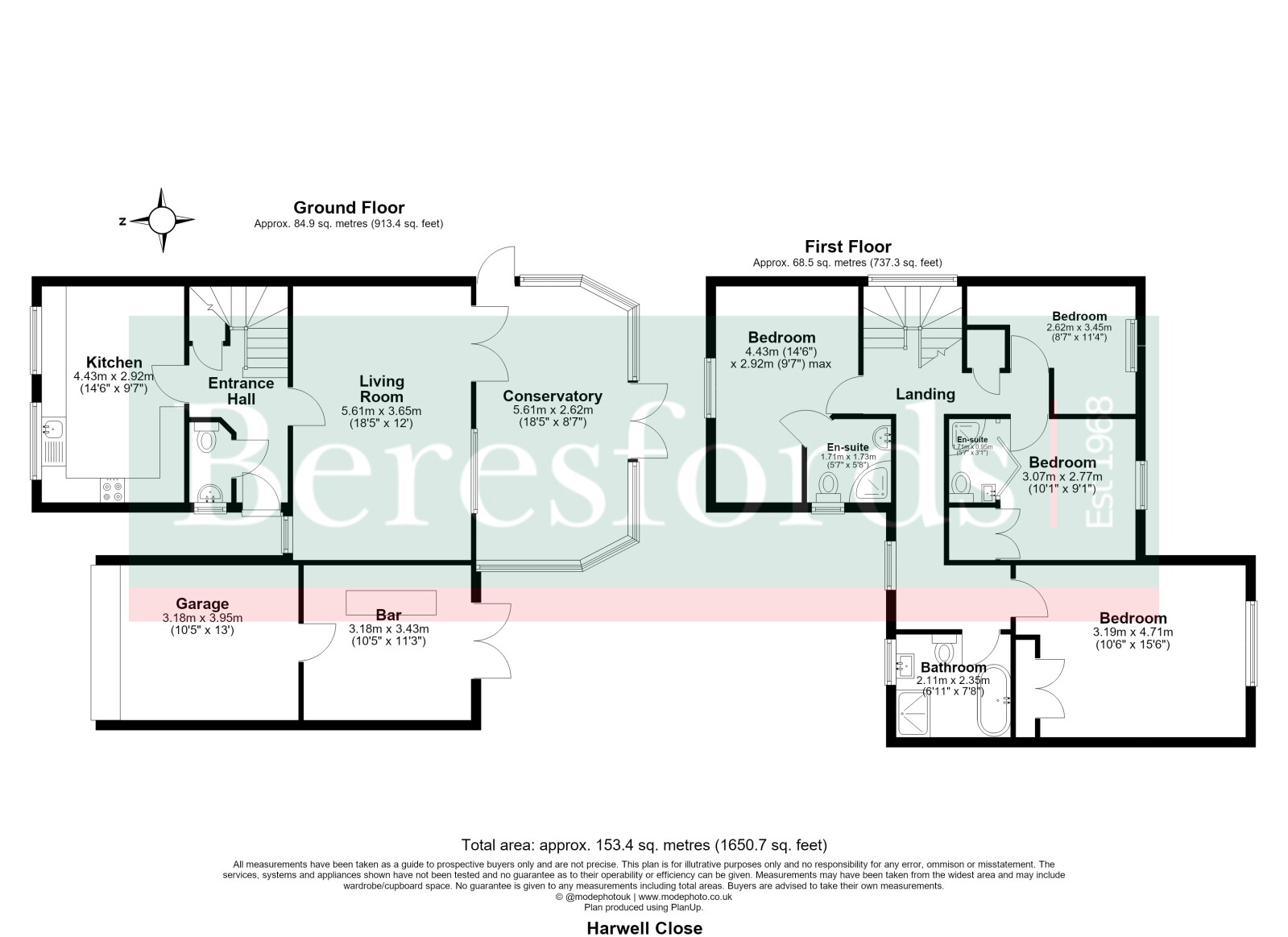 Harwell Close, Essex floorplan
