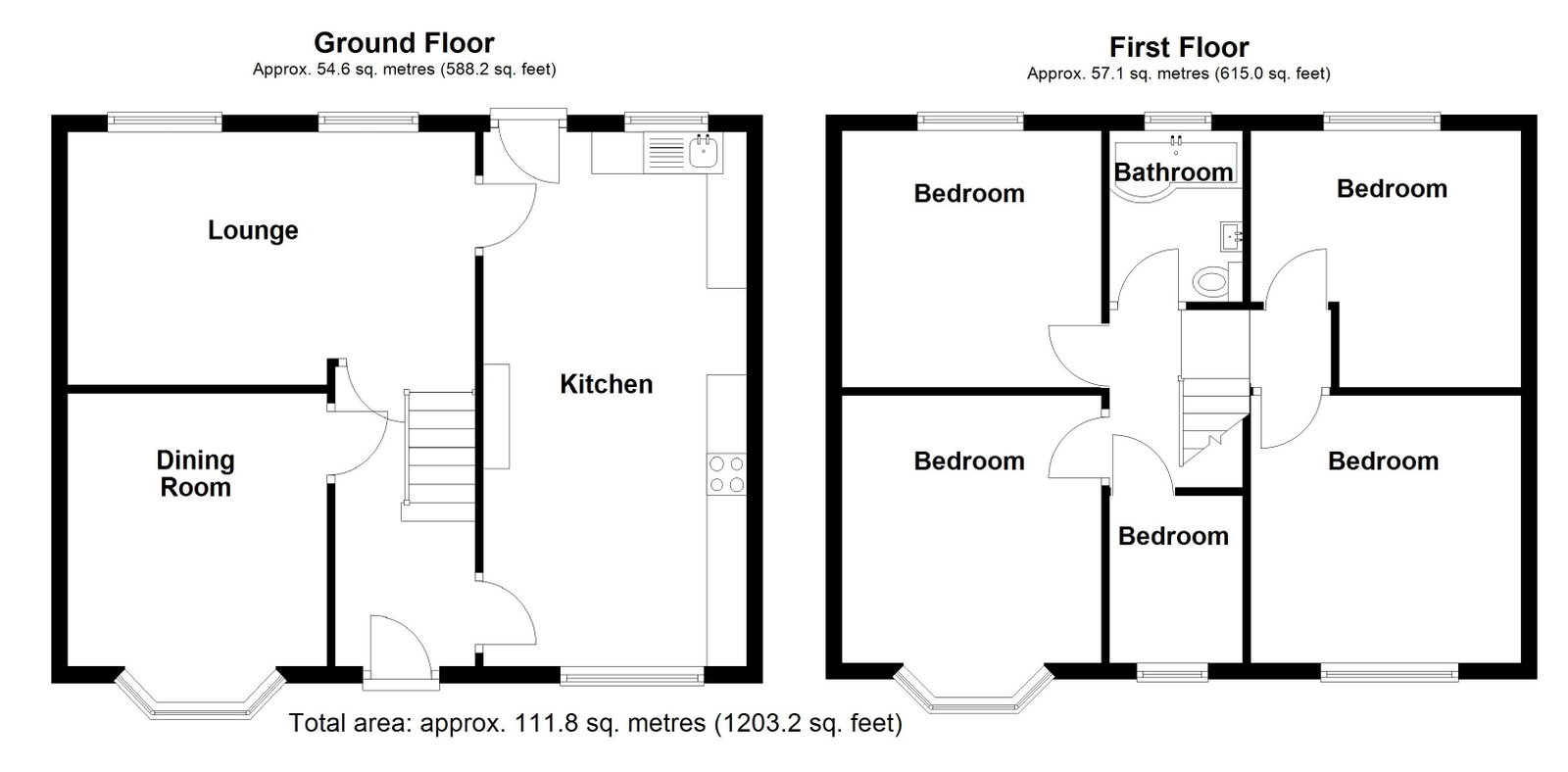 7, Olton Croft, Birmingham floorplan