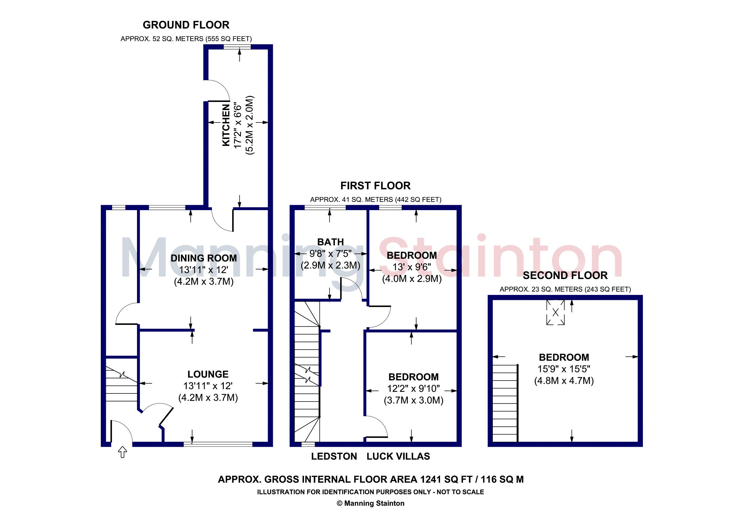 15, Ledston Luck Villas, Leeds floorplan