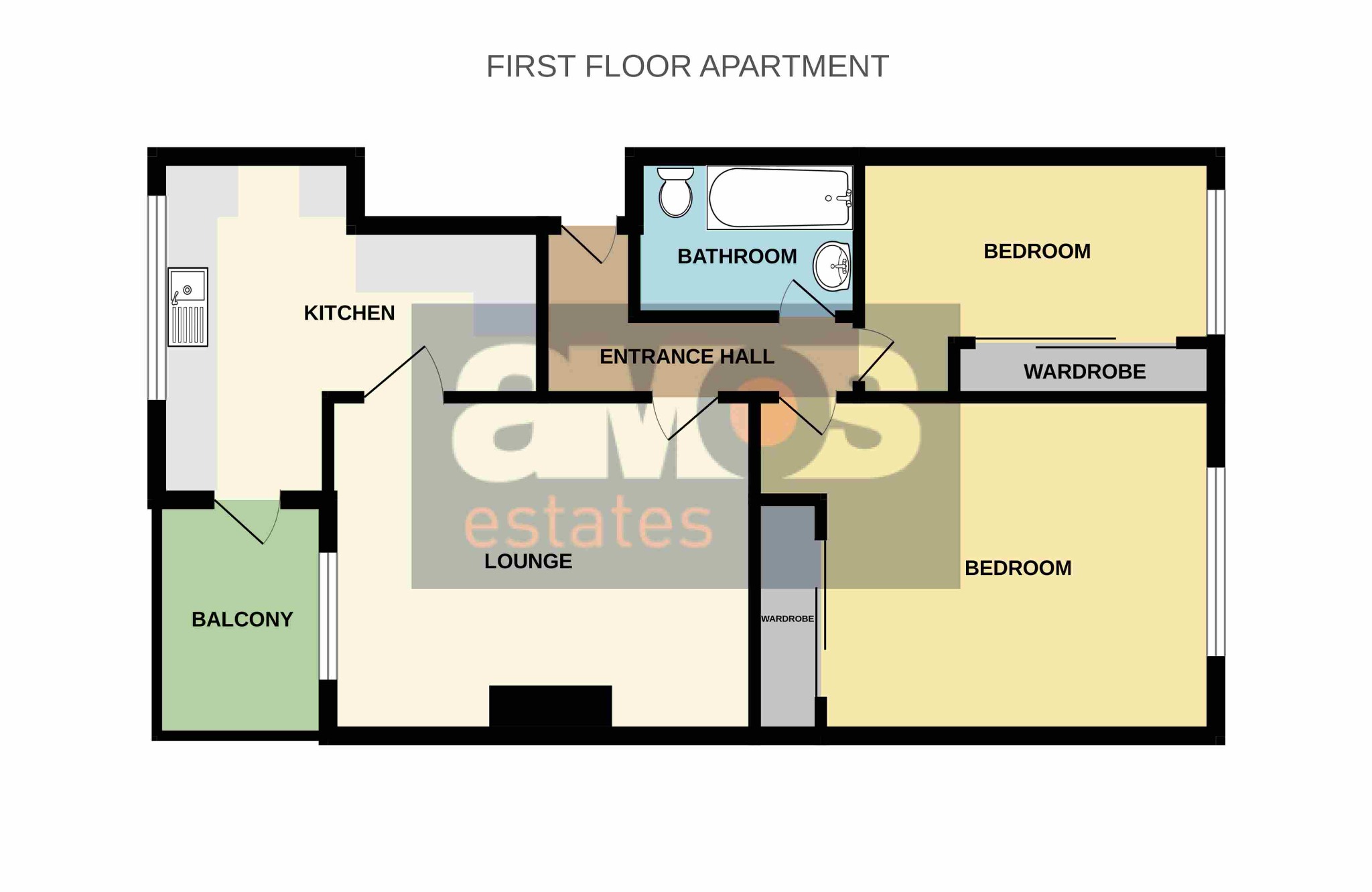 96A High Street, Canvey Island, Essex floorplan