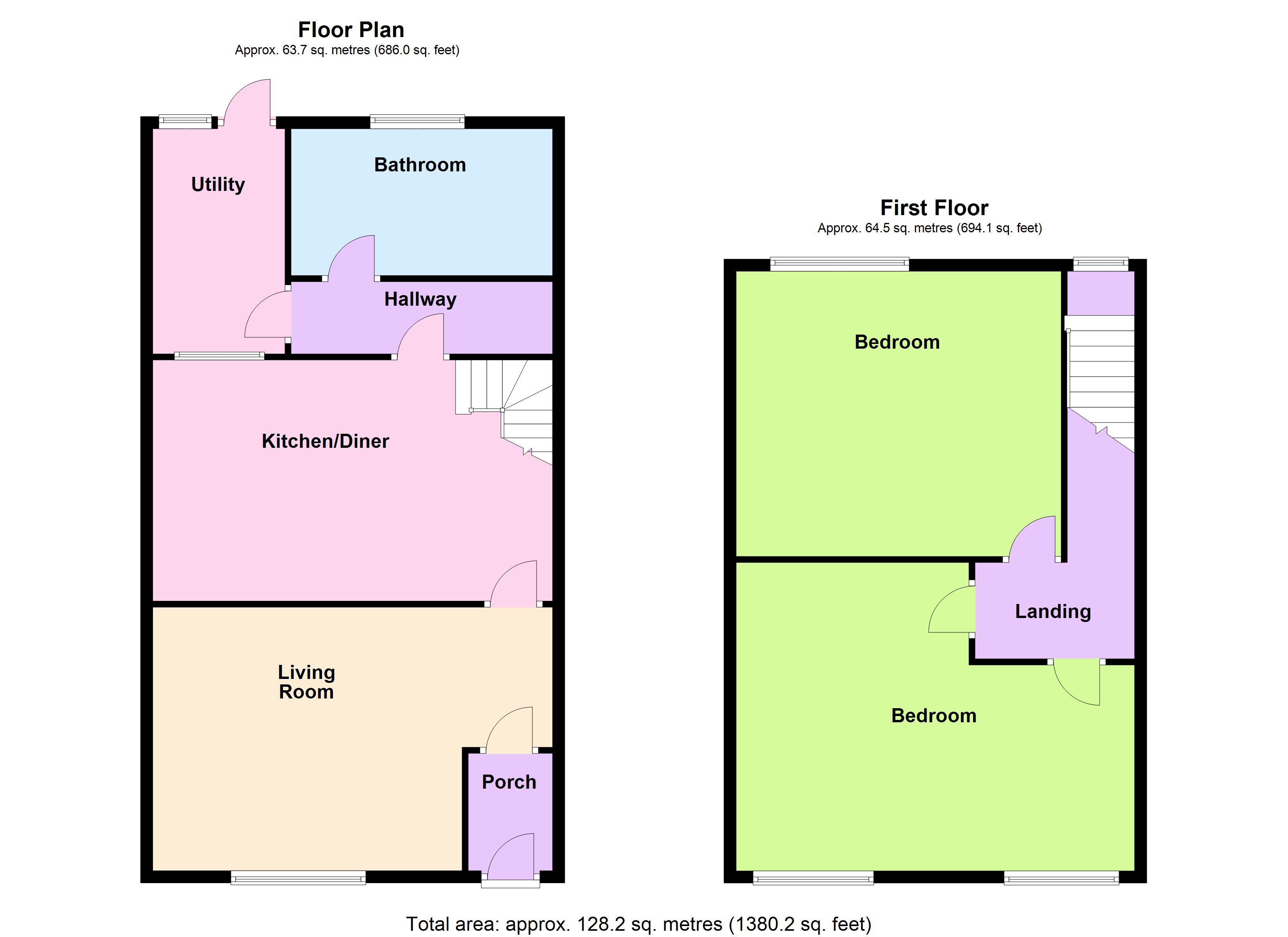 7, Froynes Terrace, Pembrokeshire floorplan
