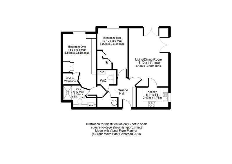 2 Bedrooms  for sale in The Fallows, Fairfield Road, East Grinstead RH19