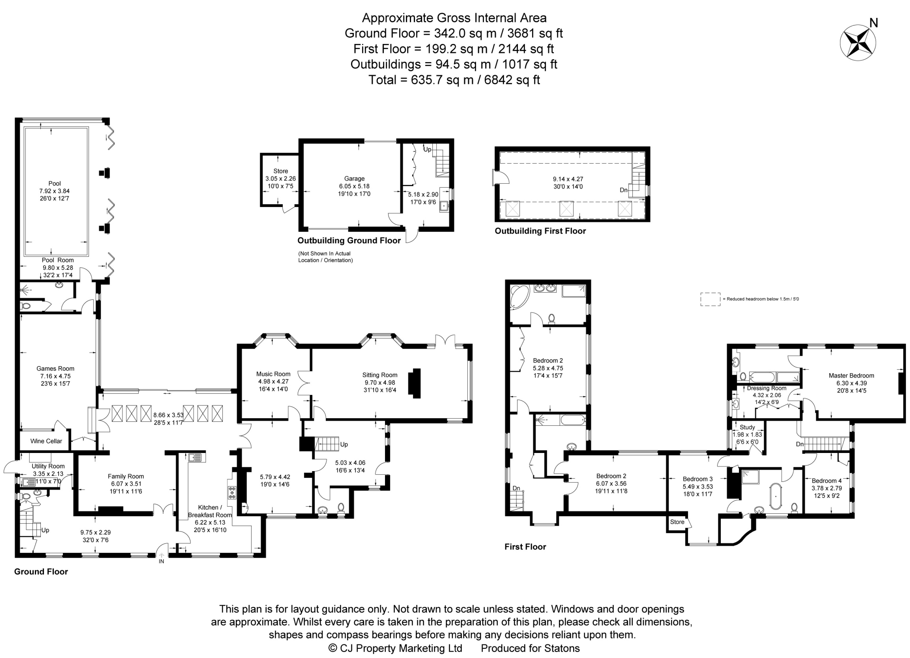 6 Bedrooms Detached house for sale in Ashendene Road, Bayford, Hertfordshire SG13