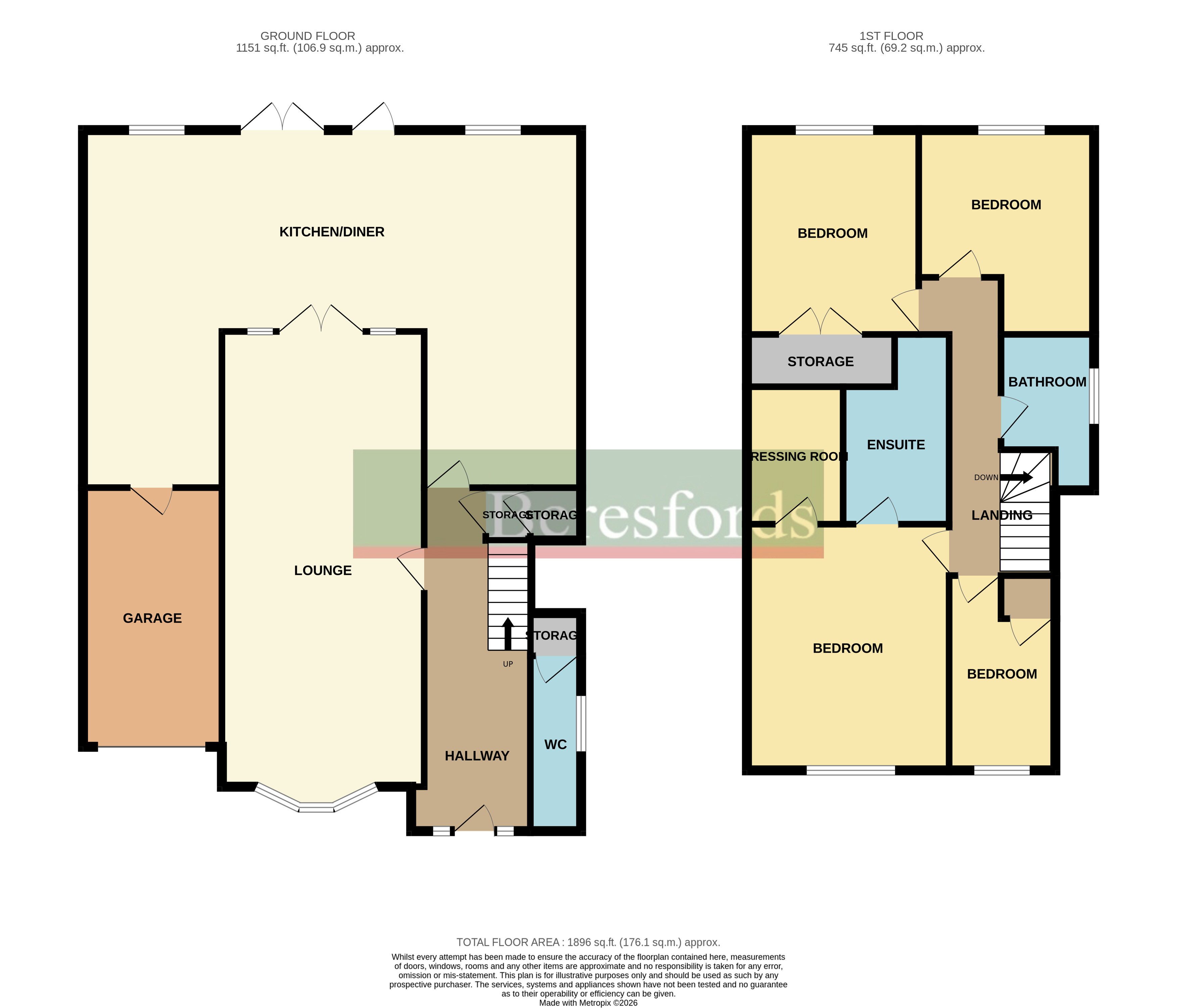 Elmhurst Drive, Hornchurch floorplan