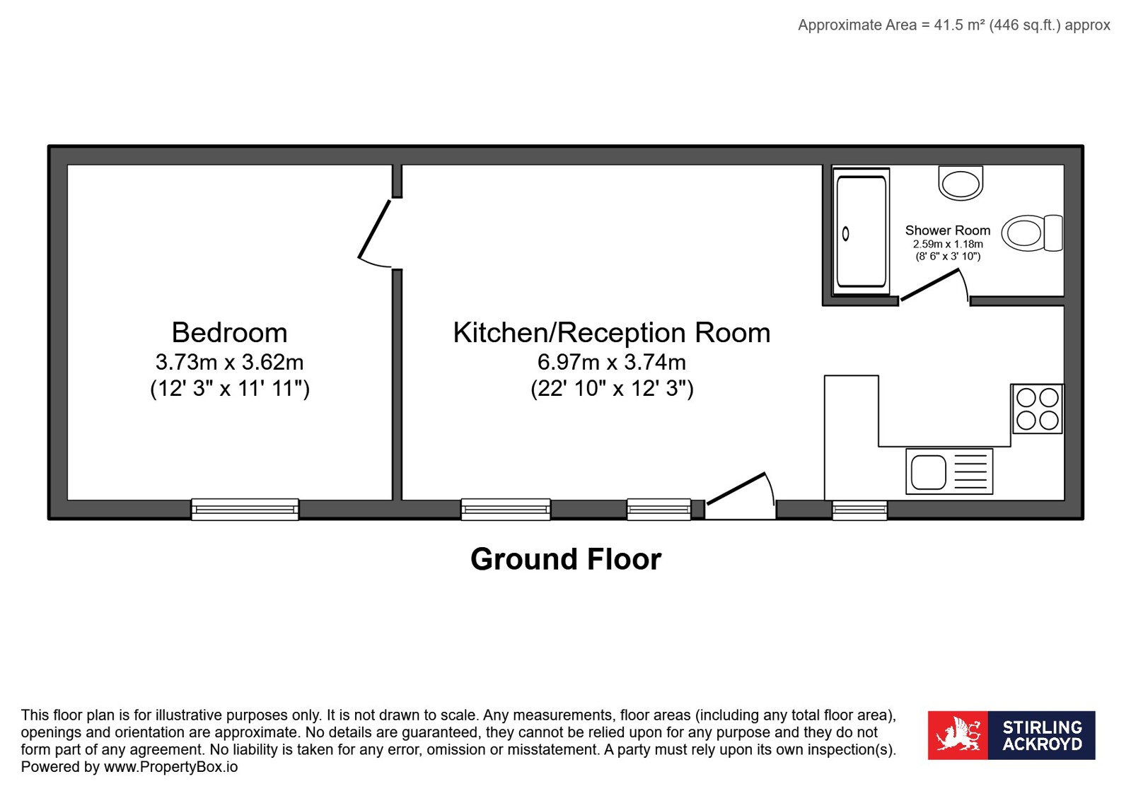 West Hill, London floorplan