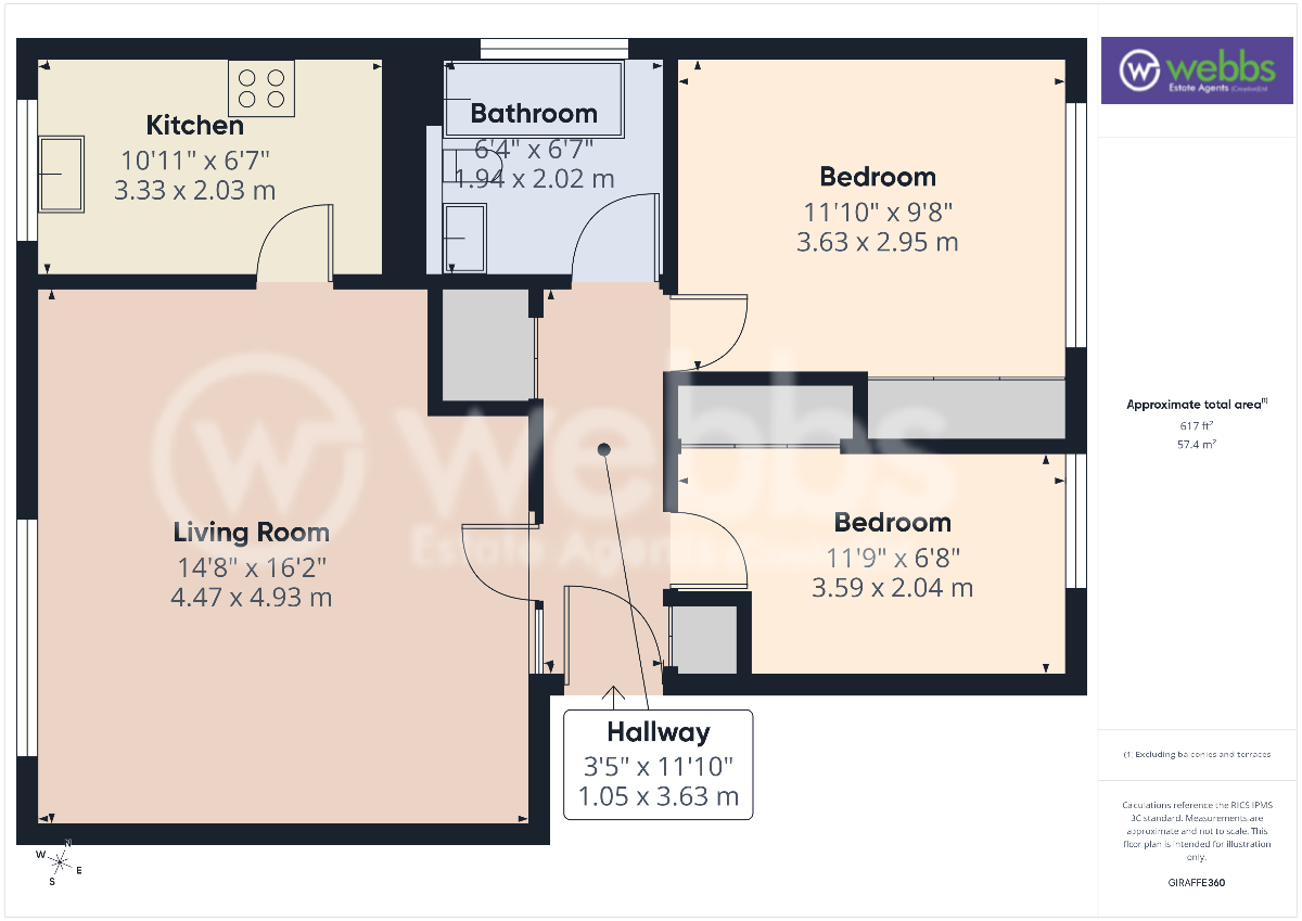 102 Hartscroft, Croydon floorplan