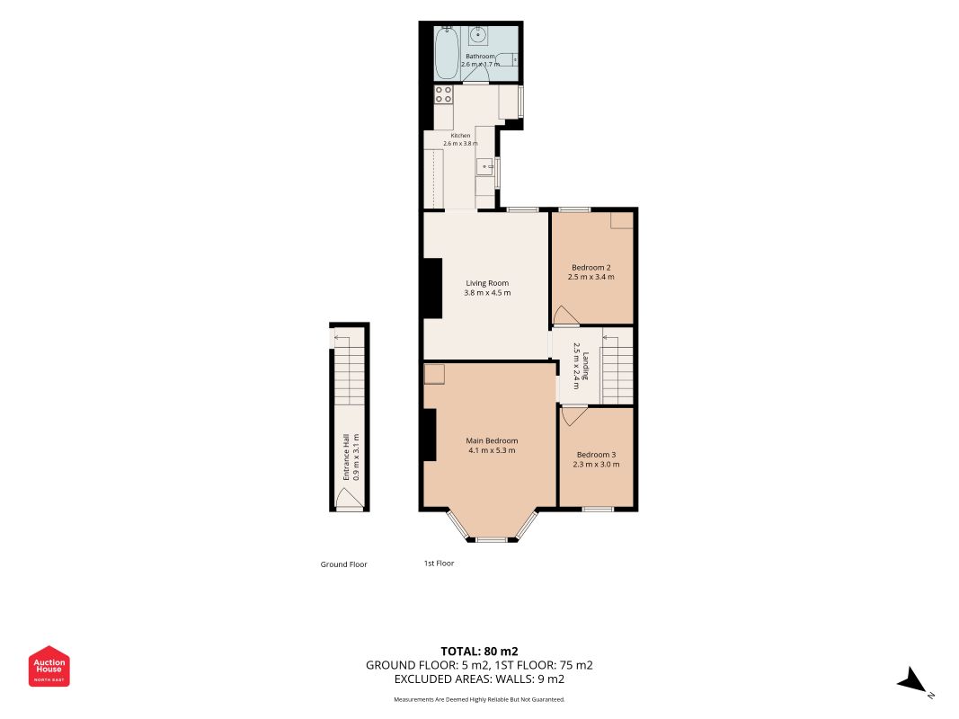 56 The Avenue, Wallsend floorplan
