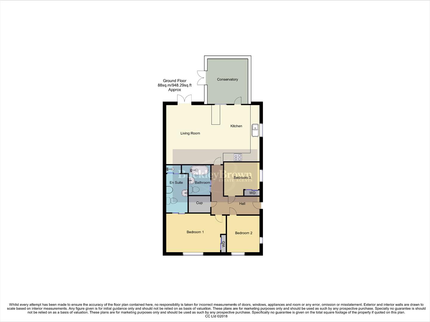32, Vermont Close, Mansfield floorplan