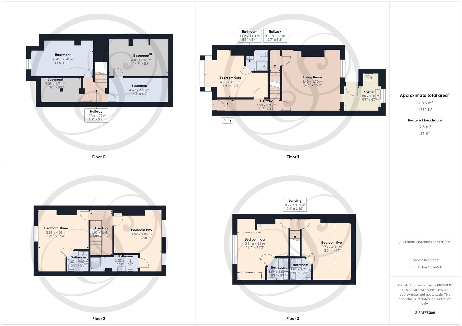 72, Austhorpe Road, Leeds floorplan