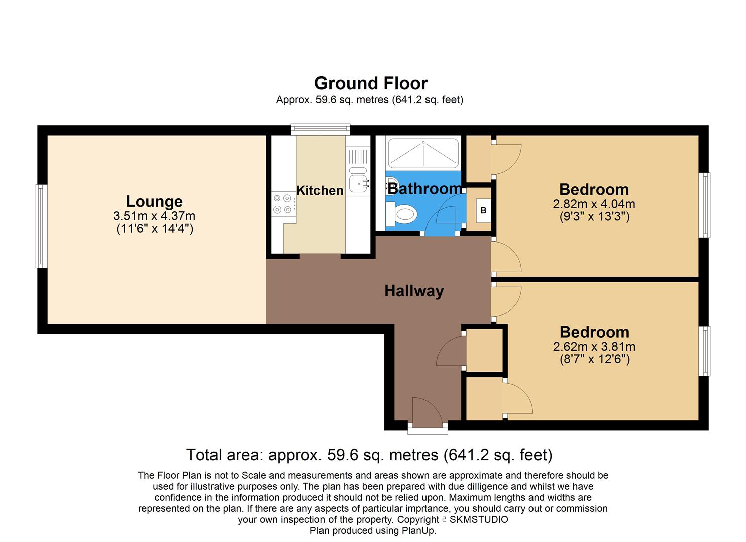 15 Canterbury Court, Battlefield Road, St. Albans floorplan