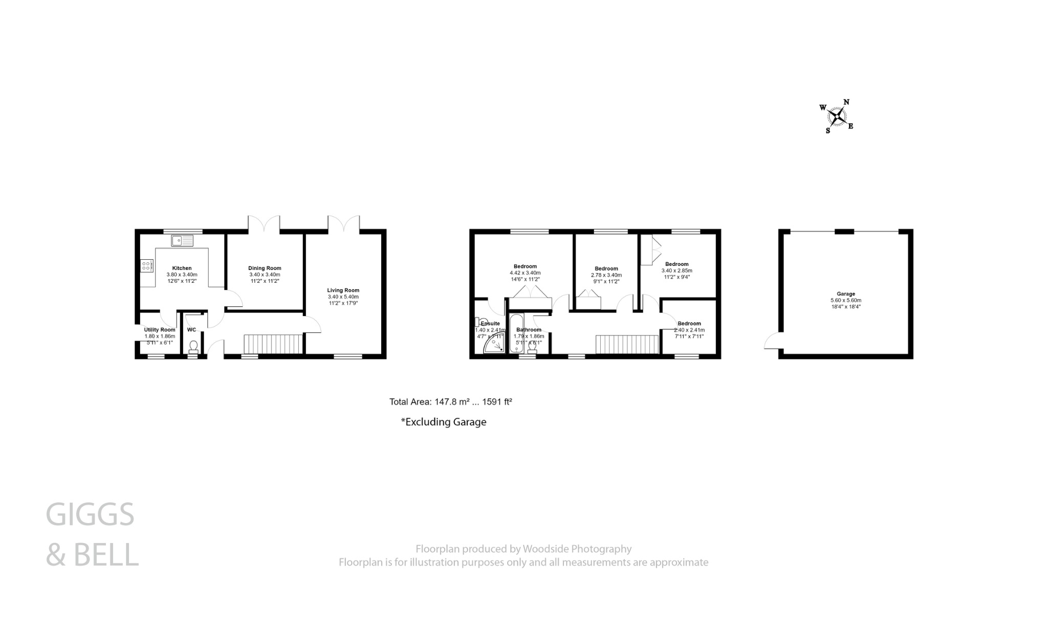 14 Bellerby Rise, Luton, Bedfordshire floorplan