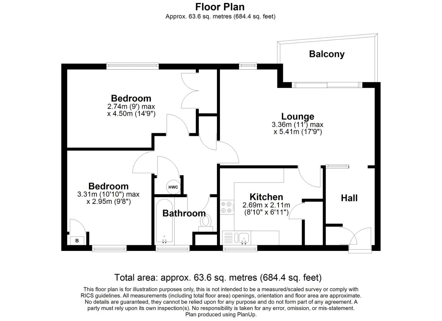 4, St Dennis House, Melville Road, Birmingham floorplan