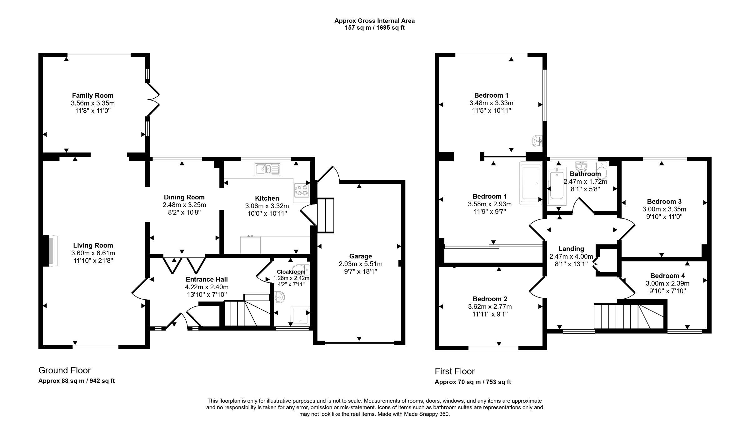Morven, Bell Lane, Nutley, Uckfield floorplan